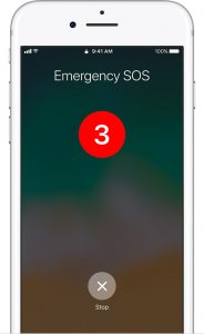How to Use iPhone SOS emergency contact help function